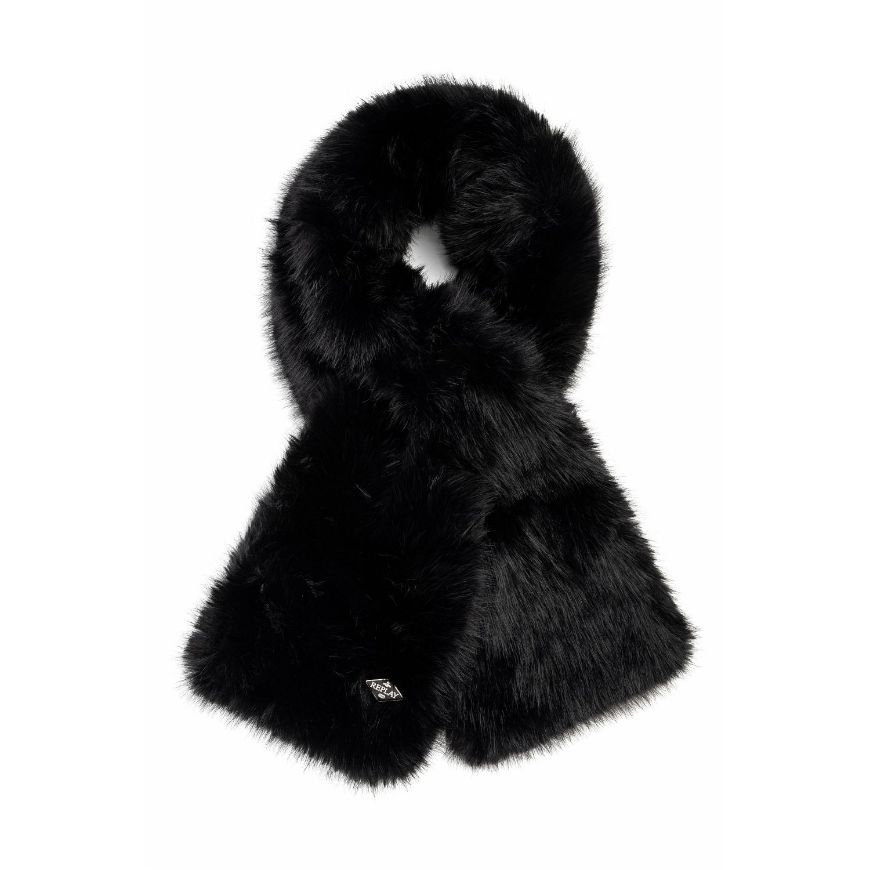 Снимка на REPLAY ДАМСКИ ШАЛ FURRY TEXTILE SCARF BLACK