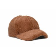 Снимка на REPLAY ДАМСКА ШАПКА FURRY TEXTILE CAP BROWN 2