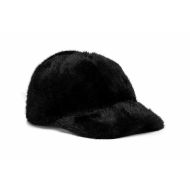 Снимка на REPLAY ДАМСКА ШАПКА FURRY TEXTILE CAP BLACK 2
