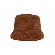 Снимка на REPLAY ДАМСКА ШАПКА FURRY TEXTILE BUCKET HAT BROWN 2