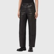 Picture of ALLSAINTS WOMEN'S MANTA TROUSERS BLACK 1