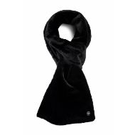 Снимка на REPLAY ДАМСКИ ШАЛ FURRY TEXTILE SCARF WITH SQUARE LOGO BLACK 1