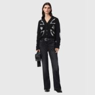 Снимка на ALLSAINTS ДАМСКА ЖИЛЕТКА CHARM CARDIGAN BLACK/CHALK WHITE 5
