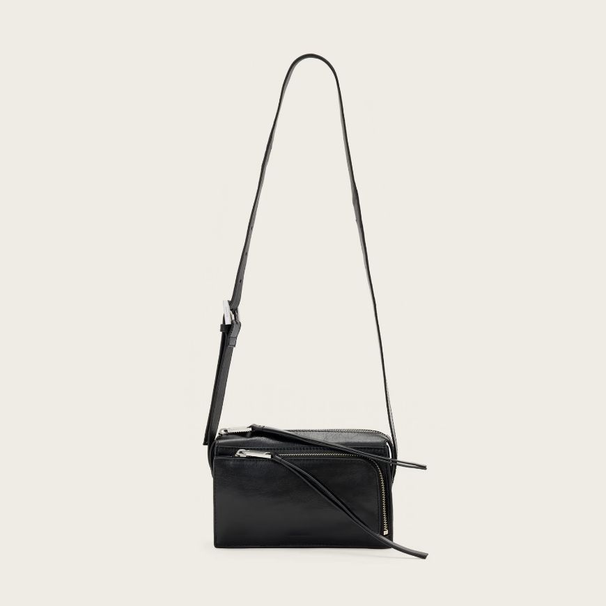 Снимка на ALLSAINTS ДАМСКА ЧАНТА ЗА РАМО MARLO WALLET CROSSBODY BLACK