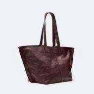 Снимка на ALLSAINTS ДАМСКА ЧАНТА LUTECE LEATHER TOTE BURGUNDY RED 2