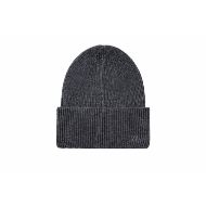 Picture of REPLAY UNISEX KNITTED BEANIE WITH R EMBROIDERY GREY MELANGE 1