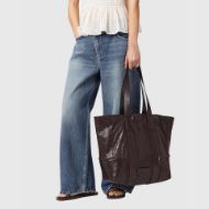 Снимка на ALLSAINTS ДАМСКА ЧАНТА ARES GRAIN TOTE BURNT UMBER RED 3