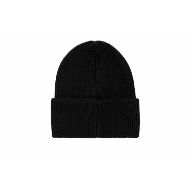 Picture of REPLAY UNISEX KNITTED BEANIE WITH R EMBROIDERY BLACK 2