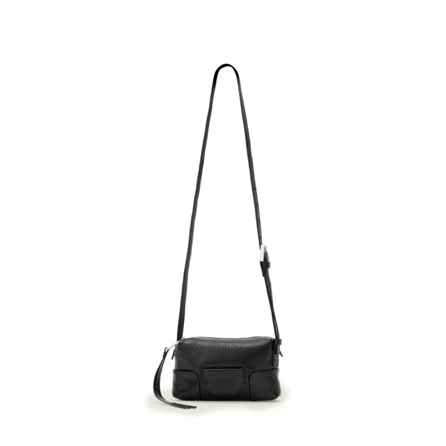 Снимка на ALLSAINTS ДАМСКА ЧАНТА ЗА РАМО ARES MICRO CROSSBODY BLACK/SILVER