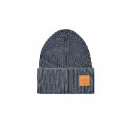 Picture of REPLAY UNISEX KNITTED BEANIE WITH DIAMOND LOGO BLUEBERRY 1