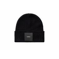 Снимка на REPLAY UNISEX KNITTED HAT WITH SQUARE PATCH BLACK 1