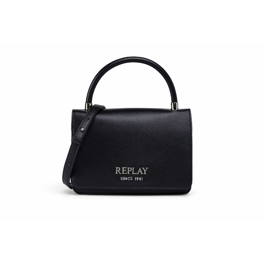 Снимка на REPLAY ДАМСКА ЧАНТА PLAIN AND VELVETY CROSSBODY BAG BLACK