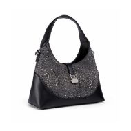 Снимка на REPLAY ДАМСКА ЧАНТА VINTAGE LOOK SHOULDER BAG WITH STUDS BLACK 2