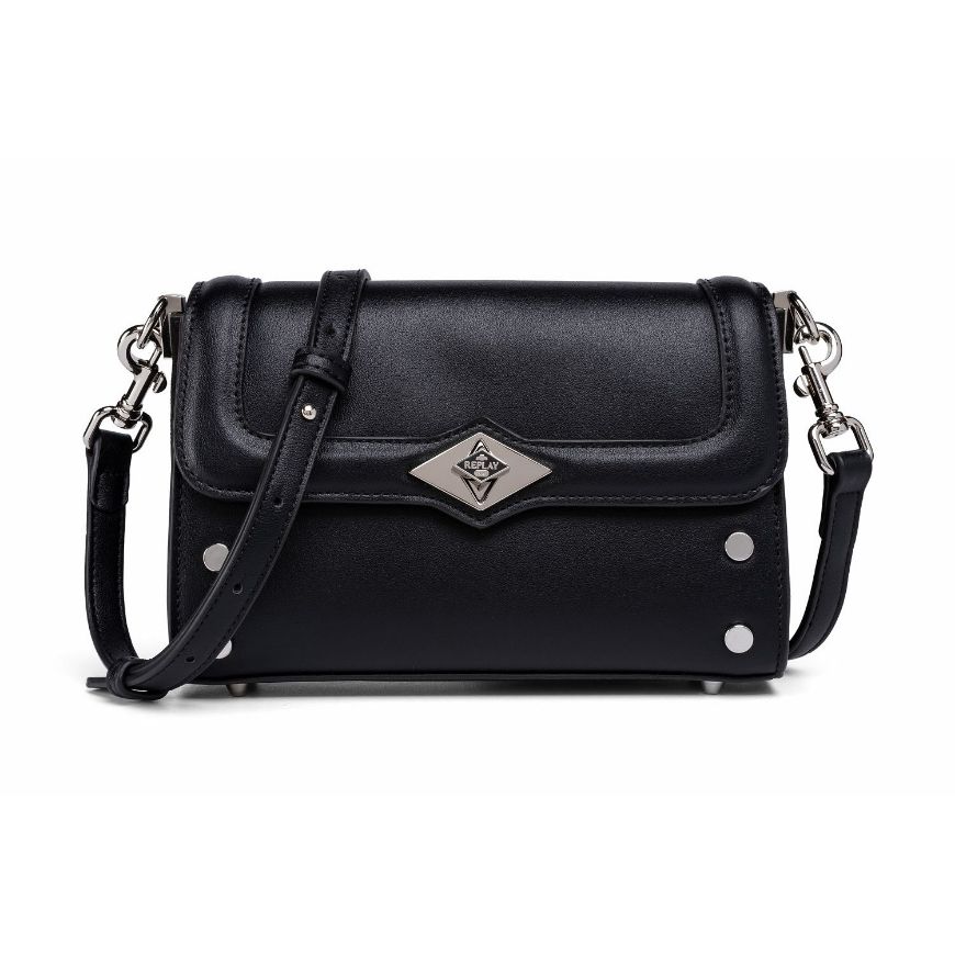 Снимка на REPLAY ДАМСКА ЧАНТА PLAIN AND VELVETY CROSSBODY BAG BLACK