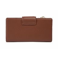 Снимка на REPLAY ДАМСКО ПОРТМОНЕ ZIP-AROUND DIAMOND LOGO PURSE BROWN 2