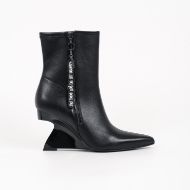 Picture of KARL LAGERFELD WOMEN'S WAVERLY MIDI ZIP BOOTS BLACK 1