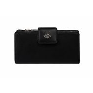 Снимка на REPLAY ДАМСКО ПОРТМОНЕ ZIP-AROUND DIAMOND LOGO PURSE BLACK 1