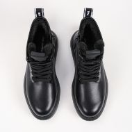 Снимка на KARL LAGERFELD ДАМСКИ БОТИ KATYA MID LACE STUDS BOOTS BLACK 3