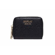 Снимка на REPLAY ДАМСКО ПОРТМОНЕ TEXTURIZED PURSE WITH LOGO BLACK 1