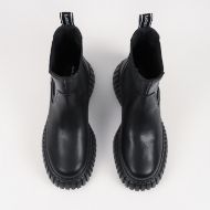 Снимка на KARL LAGERFELD ДАМСКИ БОТУШИ KREEPER WEDGE MICRO STUDS GORE BOOTS BLACK 3