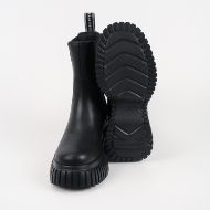 Снимка на KARL LAGERFELD ДАМСКИ БОТУШИ KREEPER WEDGE MICRO STUDS GORE BOOTS BLACK 5