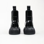 Снимка на KARL LAGERFELD ДАМСКИ БОТУШИ KREEPER LO SIGNIA STONES CHELSEA BOOTS BLACK 4