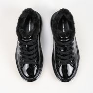 Снимка на KARL LAGERFELD ДАМСКИ СПОРТНИ ОБУВКИ KORE KARL NFT RELIEF SHINE SNEAKERS BLACK 3