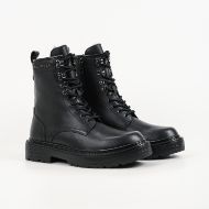 Picture of KARL LAGERFELD MEN'S MILES HIGH LACE BOOTS BLACK 2