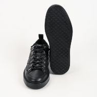 Picture of KARL LAGERFELD MEN'S FLINT II LO LACE LINED SNEAKERS BLACK 5