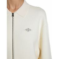 Снимка на REPLAY ДАМСКА ЖИЛЕТКА VISCOSE BLEND CARDIGAN WITH FRINGES GARDENIA 3