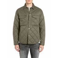 Picture of REPLAY MEN'S QUILTED COTTON OVERSHIRT IVY GREEN 1