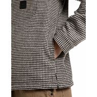 Picture of REPLAY MEN'S HOUNDSTOOTH WOOLEN MELTON JACKET WHITE/BLACK HOUNDSTOOTH 4