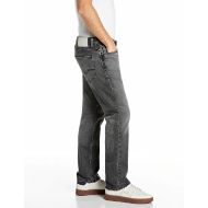 Picture of REPLAY MEN'S ROCCO COMFORT-FIT BLACK DENIM JEANS DARK GREY 2
