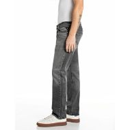 Picture of REPLAY MEN'S ROCCO COMFORT-FIT BLACK DENIM JEANS DARK GREY 4