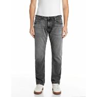 Picture of REPLAY MEN'S ROCCO COMFORT-FIT BLACK DENIM JEANS DARK GREY 1