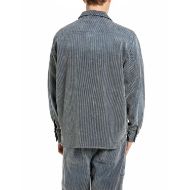 Снимка на REPLAY МЪЖКА РИЗА RELAXED REGULAR STRIPED FLOCK DENIM SHIRT INDIGO/ECRU STRIPED 2