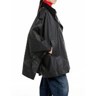 Снимка на REPLAY ДАМСКО ЯКЕ COATED COTTON CAPE BLACK 2