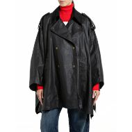 Снимка на REPLAY ДАМСКО ЯКЕ COATED COTTON CAPE BLACK 1