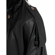 Снимка на REPLAY ДАМСКО ЯКЕ COATED COTTON CAPE BLACK 6