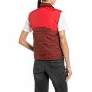 Снимка на REPLAY ДАМСКИ ЕЛЕК PADDED NYLON PLAIN VEST FIRED BRICK 2