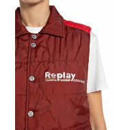 Снимка на REPLAY ДАМСКИ ЕЛЕК PADDED NYLON PLAIN VEST FIRED BRICK 4