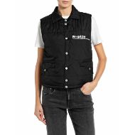 Снимка на REPLAY ДАМСКИ ЕЛЕК PADDED NYLON PLAIN VEST BLACK 1