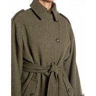Снимка на REPLAY ДАМСКО ЯКЕ RELAXED HERRINGBONE MELTON COAT GREEN/BROWN/OCRA 4