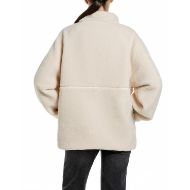 Снимка на REPLAY ДАМСКО ЯКЕ REVERSIBLE MIXED SHERPA FABRIC & NYLON JACKET EGGNOG 2