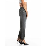 Снимка на REPLAY ДАМСКИ ДЕНИМ AUBRY AUBRY BOYFRIEND-FIT INSIDE OUT PRINT DENIM JEANS DARK GREY 2