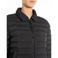 Picture of REPLAY WOMEN'S CROPPED PADDED JACKET BLACK 3