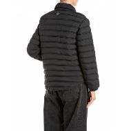 Picture of REPLAY WOMEN'S CROPPED PADDED JACKET BLACK 2
