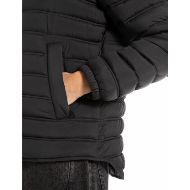 Picture of REPLAY WOMEN'S CROPPED PADDED JACKET BLACK 4