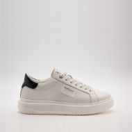Picture of REPLAY MEN'S PULSAR TEXTURE SNEAKERS WHITE 1