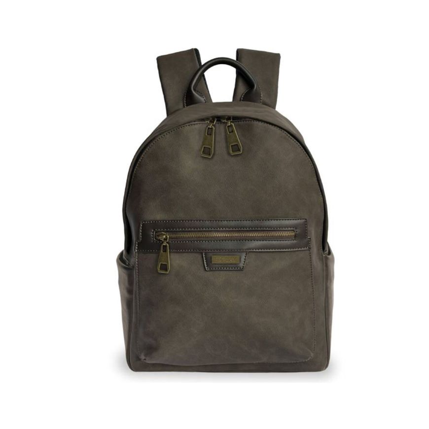 Снимка на REPLAY МЪЖКА РАНИЦА SYNTHETIC NUBUCK BACKPACK WITH ZIPPER POCKET DARK BROWN